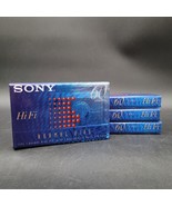 NEW Lot 4 Sony Cassette HiFi 60 MInute Type I Normal Bias Recording Tape... - $12.17 CAD
