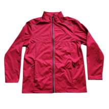 Core 365 Mens Red Unlined Lightweight Polyester Jacket Size Large RN108030 - £12.64 GBP