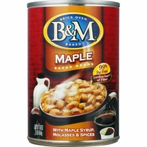 B&amp;M Maple Baked Beans (Twelve 16 Ounce Cans) - £40.91 GBP