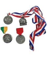 Wrestling Medals Collegiate Freestyle 2nd Place 1999-2003 Folkstyle USA ... - £30.57 GBP