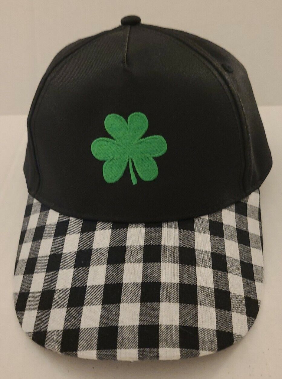 Primary image for Clover Baseball Hat - Plaid and Solid Pattern
