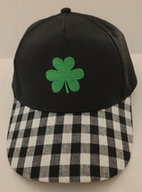 Clover Baseball Hat - Plaid and Solid Pattern - £10.02 GBP