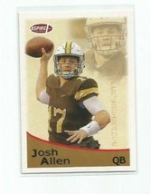 Josh Allen (Buffalo Bills) 2018 Sage Hit PRE-ROOKIE Aspire Card #111 - £5.42 GBP