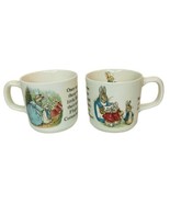 Wedgwood of Etruria Barlaston Beatrix Potter Peter Rabbit 2 Child’s Mug ... - $63.63 CAD