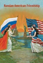 Russian American Friendship 20 x 30 Poster - £20.52 GBP