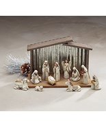 Burton and Burton 9734058 Blessed Beginnings Nativity Set, Resin - £54.64 GBP