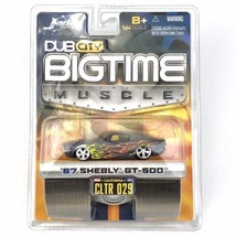 Jada Dub City BigTime Muscle 67 1967 Shelby GT-500 Gray Flames Misprint Shebly - £19.64 GBP