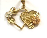 Women&#39;s Charm 14kt Yellow and Rose Gold 369212 - $99.00