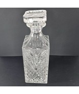 Vintage Cut Glass Whiskey Decanter With Stopper - $29.99