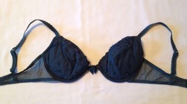 Victoria&#39;s Secret Push Up Click Bra Size 34B Teal Green Removable Pads Pre Owned - £23.12 GBP