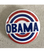 Vintage Obama 08 2008 Presidential Campaign Button Pin USA Union Made - $18.99