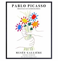Picasso Poster, 8X10 Picasso Wall Art, Picasso Prints, Gallery Wall Art, Bouquet - £31.03 GBP