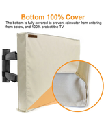 Weatherproof Television Protector Outdoor TV Cover Fitted Waterproof Fla... - $52.95 CAD+