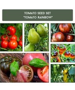 Tomato Rainbow Seed Collection - Unique Heirloom Varieties, Home Garden ... - £24.74 GBP