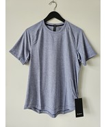 NWT LULULEMON HOSB Blue License To Train Short Sleeve Top Shirt Men&#39;s Large - €47,70 EUR