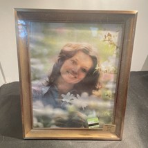 Vintage Burns of Boston Metal Picture/Photo Frame 8&quot; x 10&quot; Gold Tone New - £7.50 GBP
