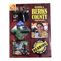 Reading &amp; Berks County Pennsylvania Tourist Brochure and Visitors Guide Map 1995 - £7.85 GBP