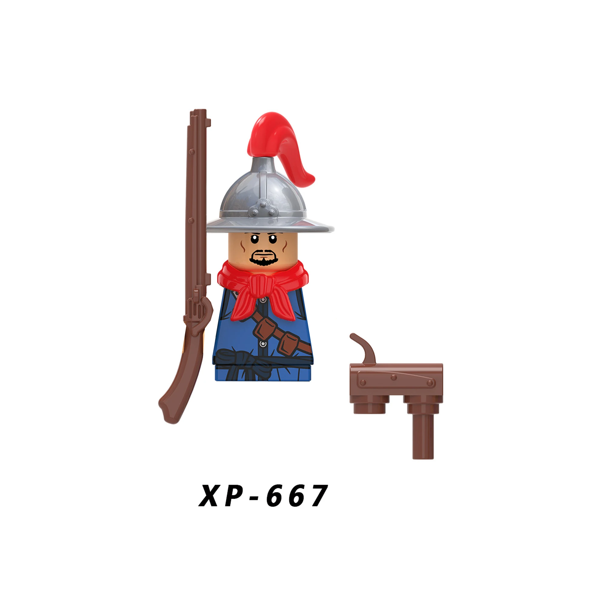 Ancient Chinese Military Figures:Qin,Han,Ming,Qing Dynasties Bricks Toys... - $10.12