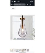 Camastar Matte Brass Pendant Light, Modern Pendant Light  - $162.20 CAD