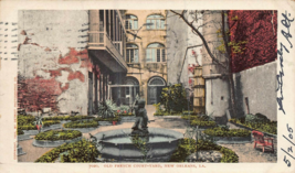 New Orl EAN S Louisiana~Old French Court YARD~1905 Postcard - £5.85 GBP