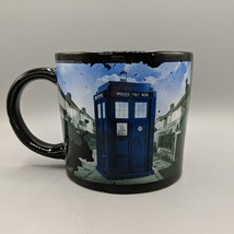 BBC Unemployed Philosophers Guild Coffee Mug Dr. Who Disappearing Tardis 2014 - £13.33 GBP