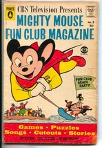 Mighty Mouse Fun Club #5 1958-Giant Edition-final issue-Heckle &amp; Jeckle-Tom T... - £42.66 GBP