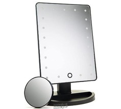 Vivitar 22-LED Lighted Vanity Mirror Black - £15.02 GBP