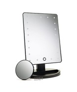 Vivitar 22-LED Lighted Vanity Mirror Black - £14.90 GBP