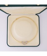 14k Solid Gold 4MM Omega Necklace 18.5 &quot; Jaguar Slide Pendant 36.5g / 1o... - $4,041.83 CAD