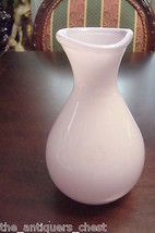 Stephen Woodruff Signed 7.5&#39; pink art glass vase - £94.96 GBP