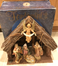Fontanini Heirloom Nativity Six Figure Starter Set #54512 1992 5” Collection - £54.20 GBP