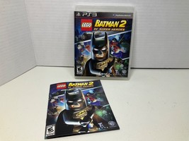 PS3 Lego Batman 2 DC Super Heroes (Sony, PlayStation 3, 2012) w/ Manual - £11.03 GBP
