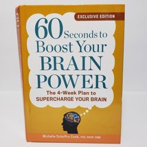 60 Seconds to Boost Your Brain Power by Michelle Schoffro Cook, PhD - Hardcover - £8.45 GBP