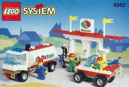 Instruction Book Only For LEGO SYSTEM Gas Stop Shop 6562 - £5.11 GBP