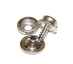 Snap Cap, Socket &amp; 3/8&quot; Screw Stud, All Stainless Steel, Marine Grade, 1... - $14.64