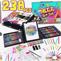 Creative Kids Art Studio: 238-Piece Drawing &amp; Painting Set - £54.37 GBP