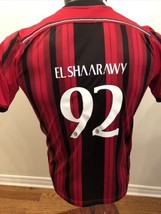 Hombres Talla 28 A. C. Milan Botón Fútbol Camiseta Elshaarawy #92 - £11.37 GBP