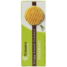 French Crispy Waffle Crackers with Rosemary  - 12 x 3.3 oz boxes - $74.34