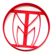 6x Wanda Scarlet Witch Symbol Fondant Cutter Cupcake Topper 1.75 IN  FD4251 - £6.38 GBP