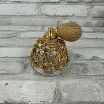 Stylebuilt 24k Gold Plated Balloon Ball Perfume Bottle Vintage New York - £19.78 GBP