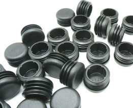 1 1/4&quot; OD Round Finishing Plugs  Tubing Caps  Chair Glides  USA Made 12 per Pack - £11.31 GBP