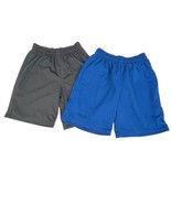 BCG Bundle of 2 Boys Athletic Shorts Gray/Blue Sz. S - $221.44 MXN