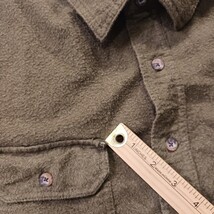 C.E. Schmidt Workwear RN#129746 Men's Brown Cotton Heavyweight Shirt Size XLT image 3