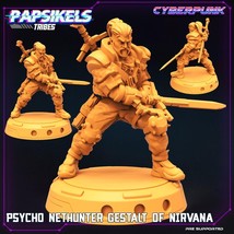 3D Printed Papsikels Cyberpunk Sci-Fi Psycho Nethunter Gestalt Of Nirvan... - $6.64+