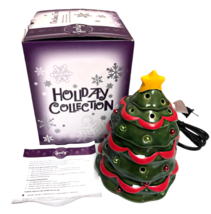 Scentsy CHRISTMAS TREE Candle Wax Warmer Holiday Collection Nice Shape in Box - £35.96 GBP