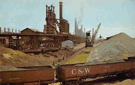 Colorado Fuel &amp; Iron Co Steel Mills Pueblo Colorado 1950s postcard - £5.03 GBP