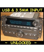 UNLOCKED 2010-2013 Chevy SILVERADO GMC SIERRA CD Radio Ipod USB input &amp; ... - €208,61 EUR