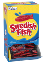 SWEDISH FISH Soft &amp; Chewy Candy, Valentines Candy, 240 - 0.21 oz Individ... - £18.29 GBP