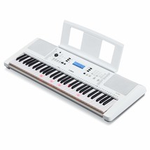 Yamaha EZ-300 61-Key Portable Keyboard with Lighted Keys White - £584.93 GBP