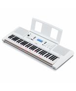 Yamaha EZ-300 61-Key Portable Keyboard with Lighted Keys White - £574.03 GBP